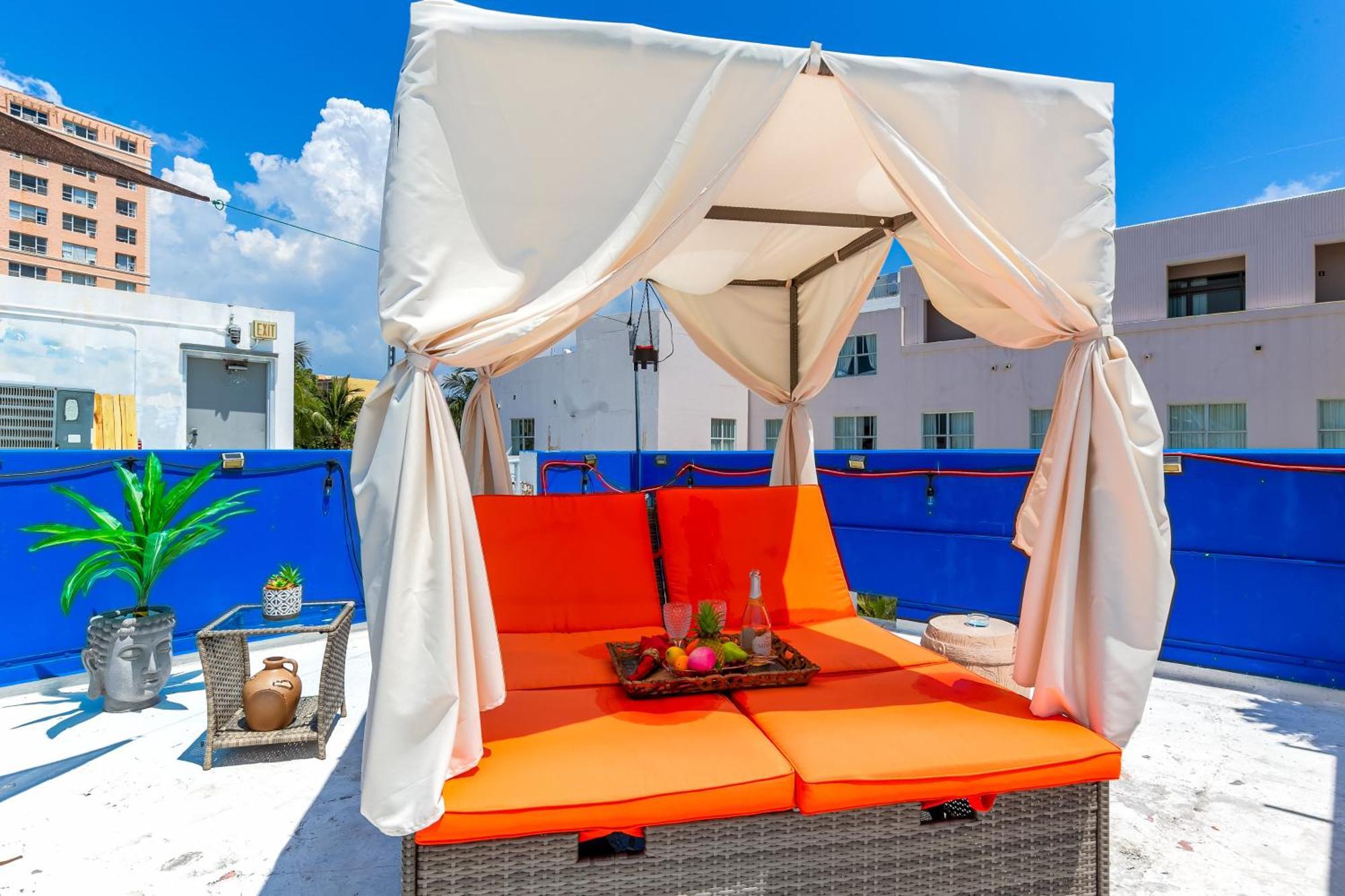 2Bedroom 2Bath Loft Exclusive Rooftop&Jacuzzi,1Block From Beach Miami Beach Eksteriør bilde